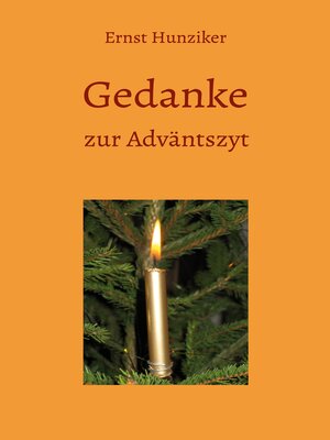 cover image of Gedanke zur Adväntszyt